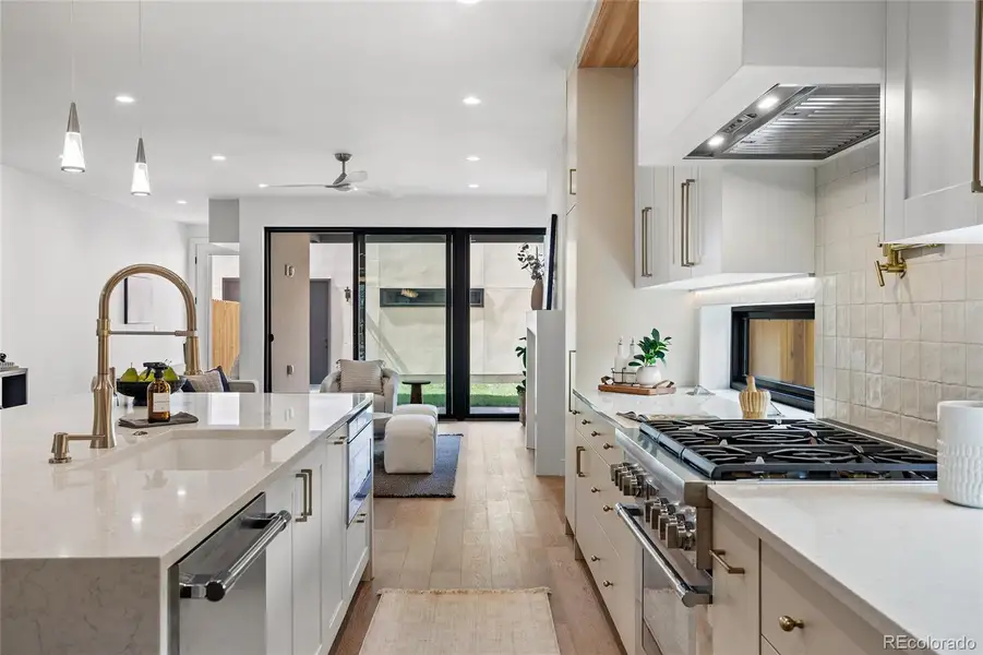 Furnished interior view inside a new home in , Denver (Image 8).