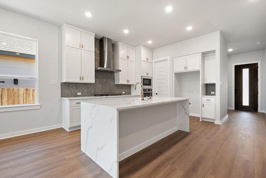 Furnished interior view inside a new home in Park Central, Georgetown (Image 6).