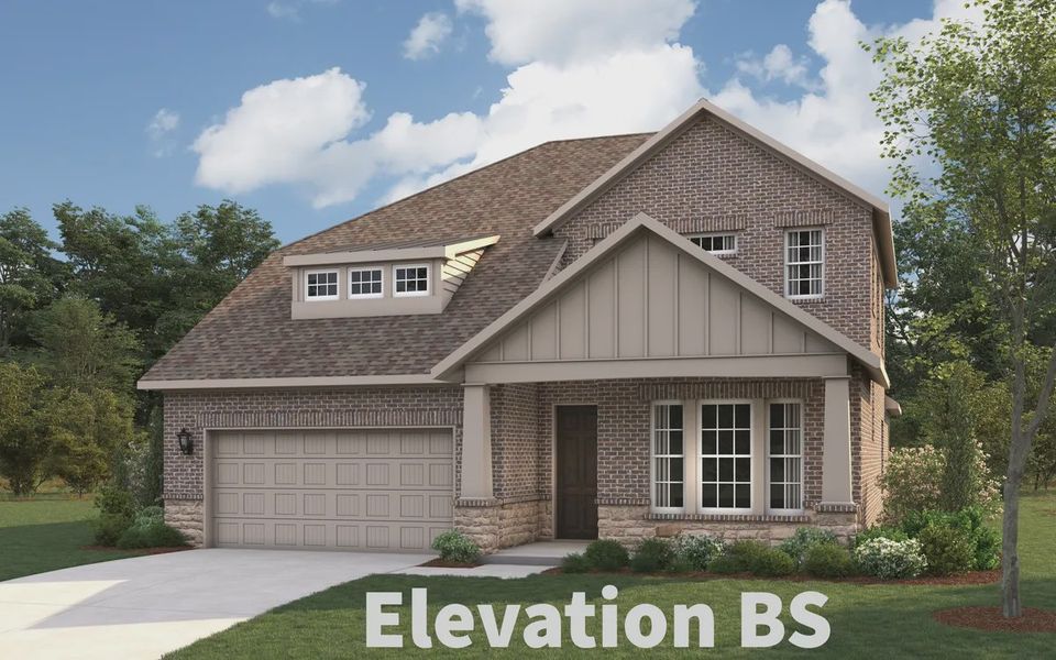 Representative exterior photo of a completed home built from the Portico by Stonehollow Homes in Pioneer Estates, Blue Ridge, TX (Image 15). Representative exterior photo of a completed home built from the Portico by Stonehollow Homes in Pioneer Estates, Blue Ridge, TX (Image 15).