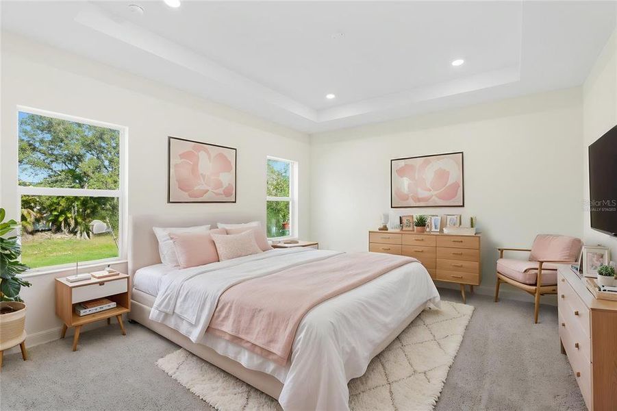 Furnished interior view inside a new home in , North Port (Image 7).