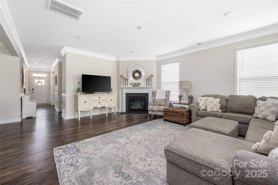 Furnished interior view inside a new home in , Troutman (Image 25).