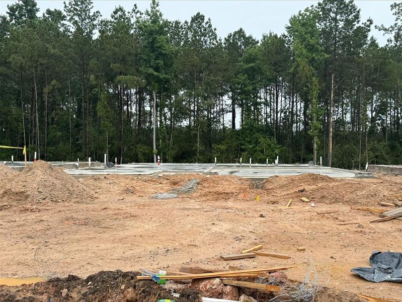 In-progress construction of a new home in Magnolia Springs, Montgomery, TX (Image 20).