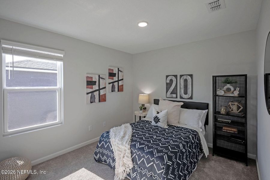 Furnished interior view inside a new home in , Jacksonville (Image 46).