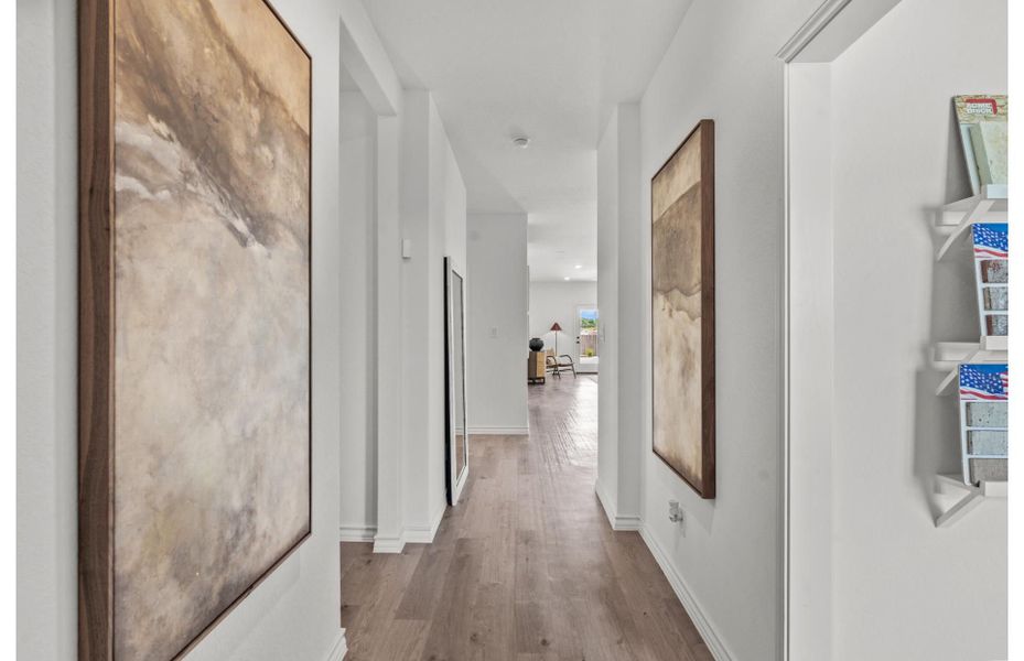Representative furnished interior of a home built from the Emory by Pulte Homes in Nopal Valley, San Antonio (Image 17). Representative furnished interior of a home built from the Emory by Pulte Homes in Nopal Valley, San Antonio (Image 17).