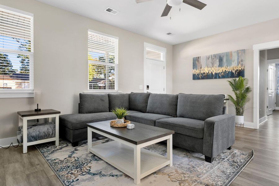 Furnished interior view inside a new home in , North Charleston (Image 13).