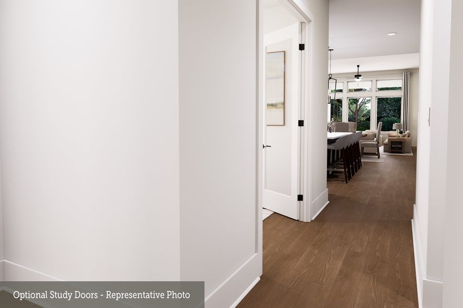 The Crystal Beach - Optional Study Doors The Crystal Beach - Optional Study Doors