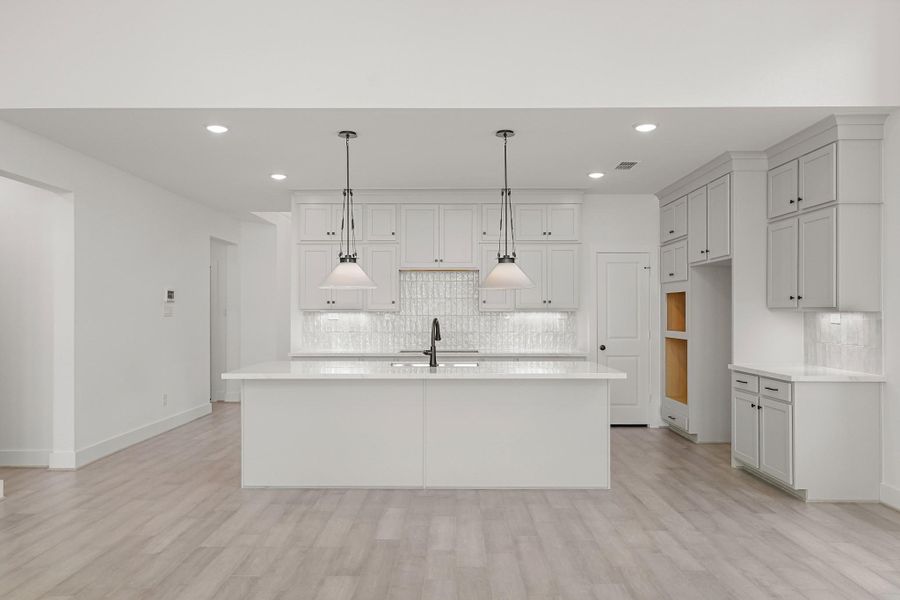 Stylish Kitchen With High-End Finishes And Functionality