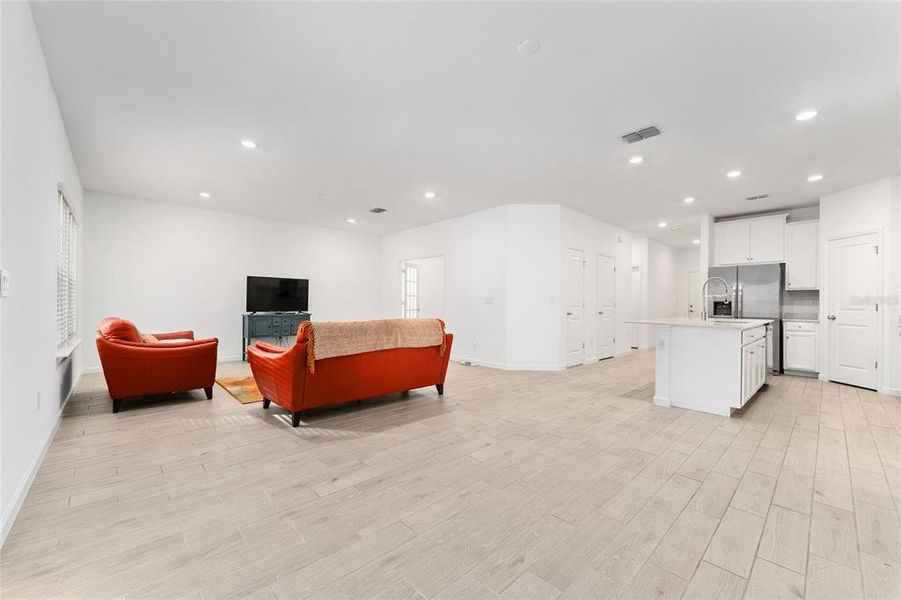 Furnished interior view inside a new home in Liberty Village: Liberty Village - Phase One, Ocala (Image 6).