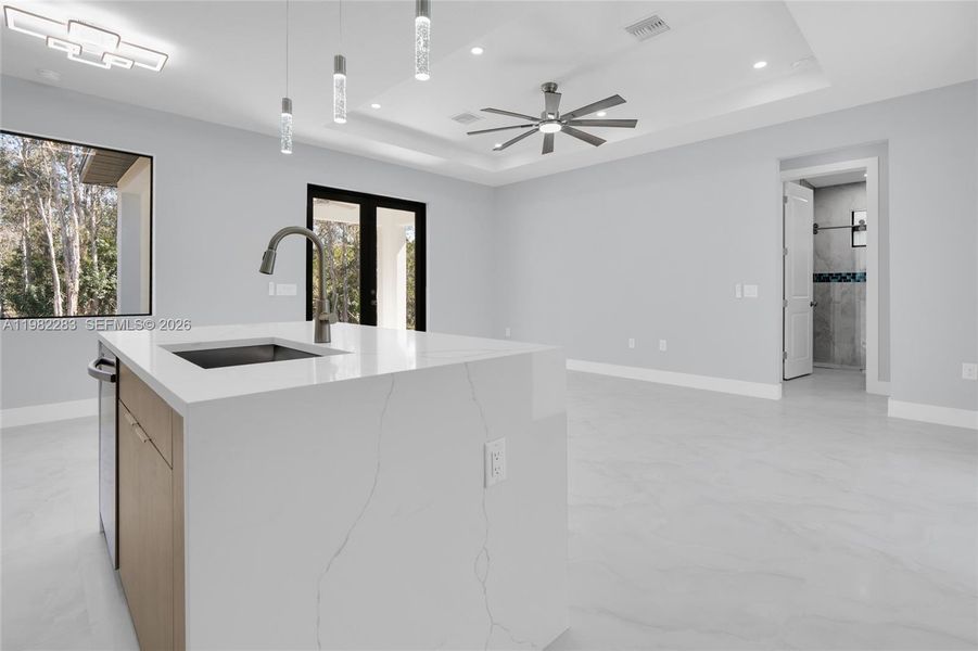 Furnished interior view inside a new home in , Lehigh Acres (Image 13).
