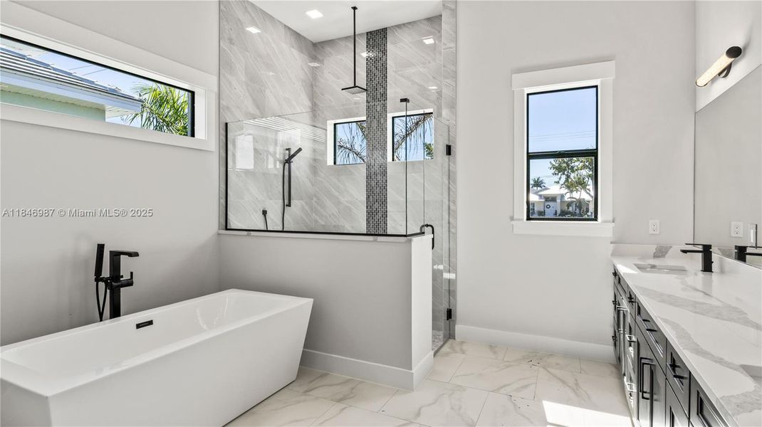 Furnished interior view inside a new home in , Cape Coral (Image 8). Furnished interior view inside a new home in , Cape Coral (Image 8).