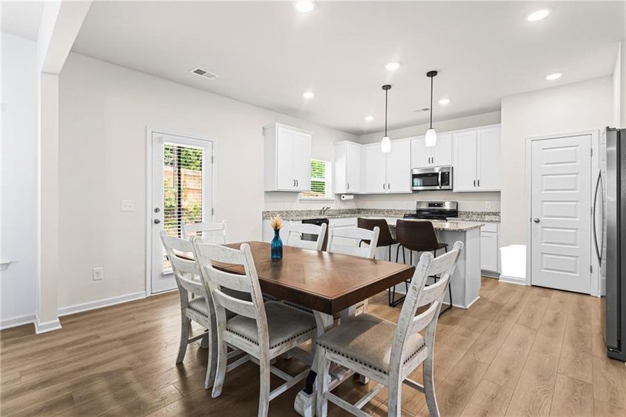 Furnished interior view inside a new home in Victoria Heights, Dallas (Image 19).