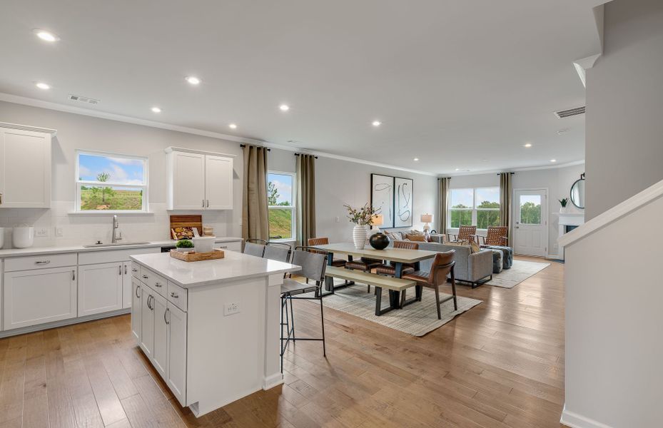 Representative furnished interior of a home built from the Rosemont by Pulte Homes in Bennett Park, Grayson (Image 56).