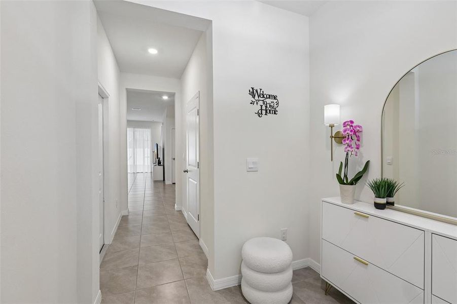 Furnished interior view inside a new home in Easthaven, Tampa (Image 11). Furnished interior view inside a new home in Easthaven, Tampa (Image 11).