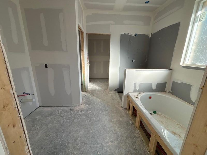 In-progress construction of a new home in Waterford Park, Weatherford, TX (Image 14).