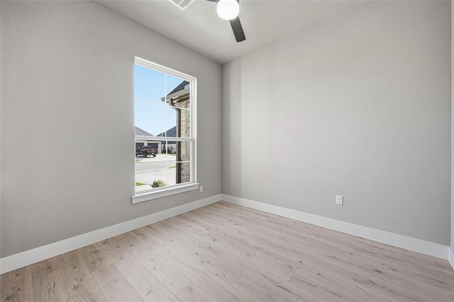 Spacious, unfurnished interior of a new home in LeTara, Haslet (Image 30).