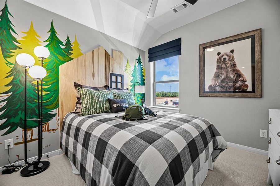 Furnished interior view inside a new home in Highwoods, Fort Worth (Image 29). Furnished interior view inside a new home in Highwoods, Fort Worth (Image 29).