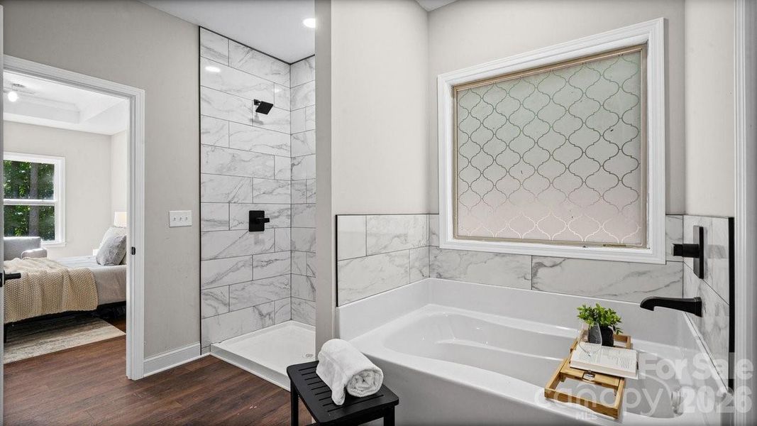 Furnished interior view inside a new home in , Dallas (Image 16).