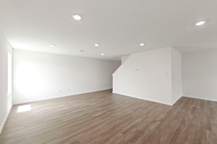 Spacious, unfurnished interior of a new home in The Canopies, Splendora (Image 11). Spacious, unfurnished interior of a new home in The Canopies, Splendora (Image 11).
