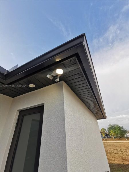 Exterior details and patio area of a home in , Cape Coral (Image 32).