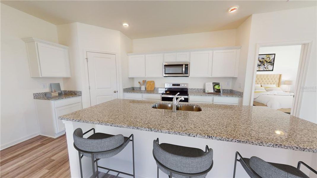 Furnished interior view inside a new home in , Polk City (Image 8).