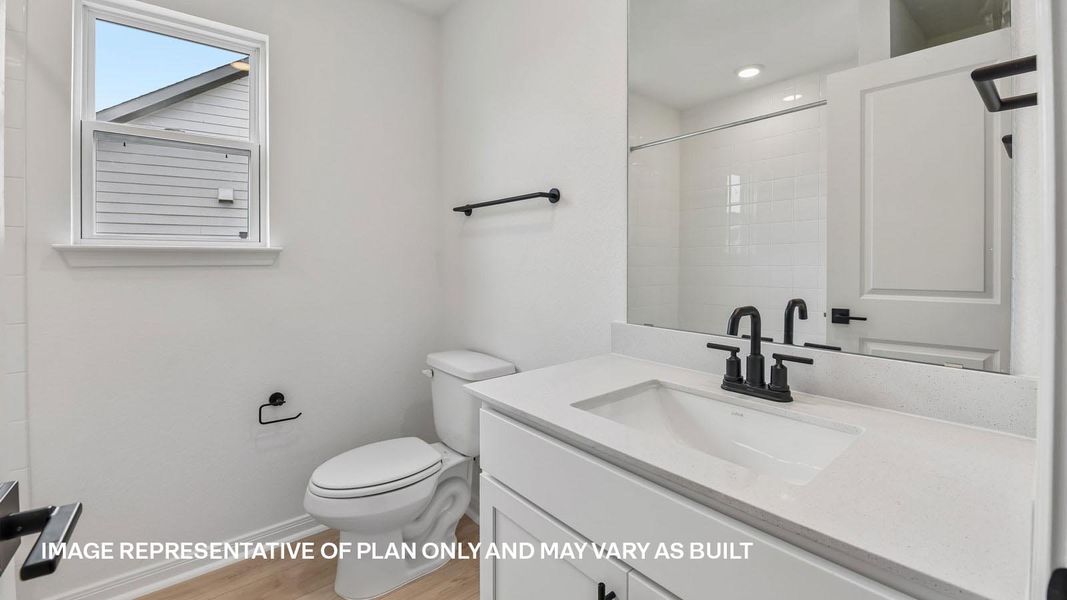 Furnished interior view inside a new home in Avery Centre, Round Rock (Image 18).