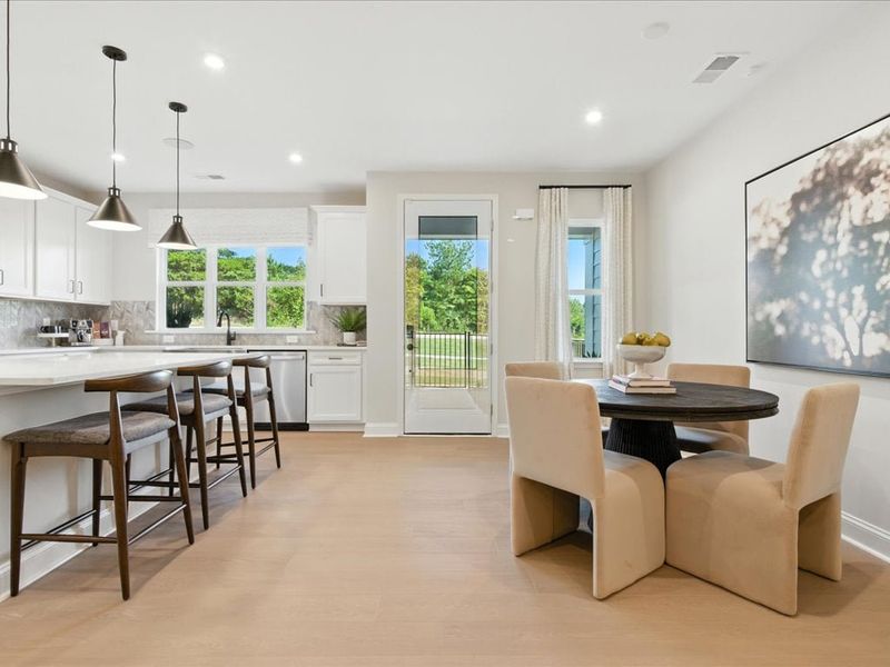 Representative furnished interior of a home built from the Clarion by Tri Pointe Homes in Grahym at Southbridge, Fort Mill (Image 13).