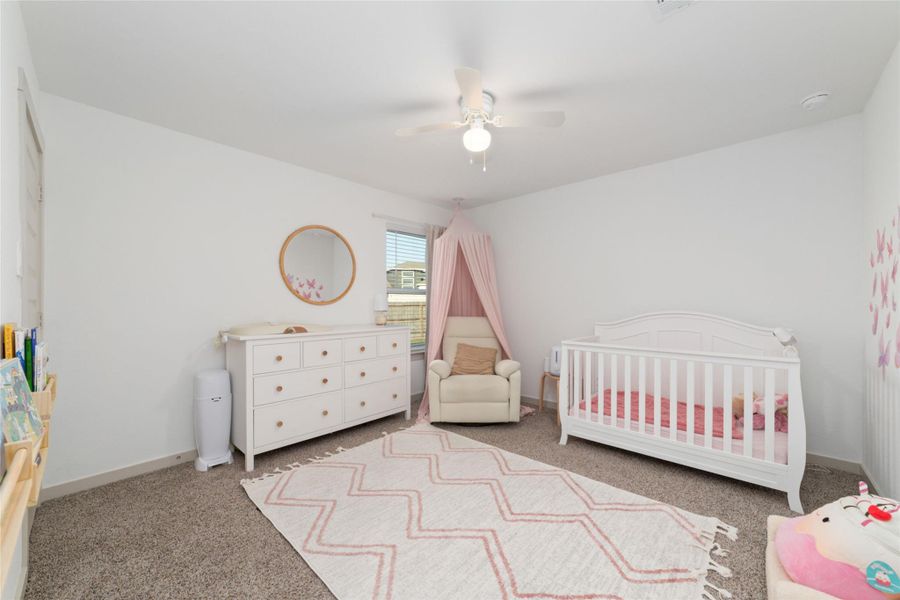 Furnished interior view inside a new home in Parks Edge, Missouri City (Image 6).