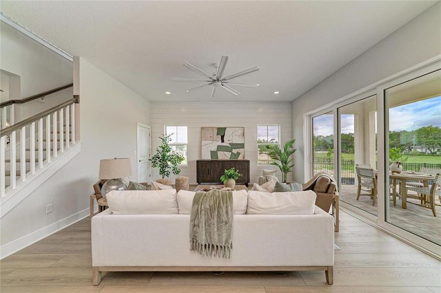 Furnished interior view inside a new home in Barrington Preserve, Parrish (Image 9).