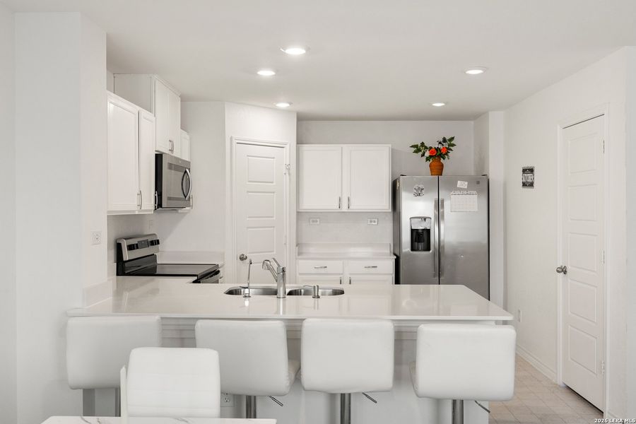 Furnished interior view inside a new home in , San Antonio (Image 8).