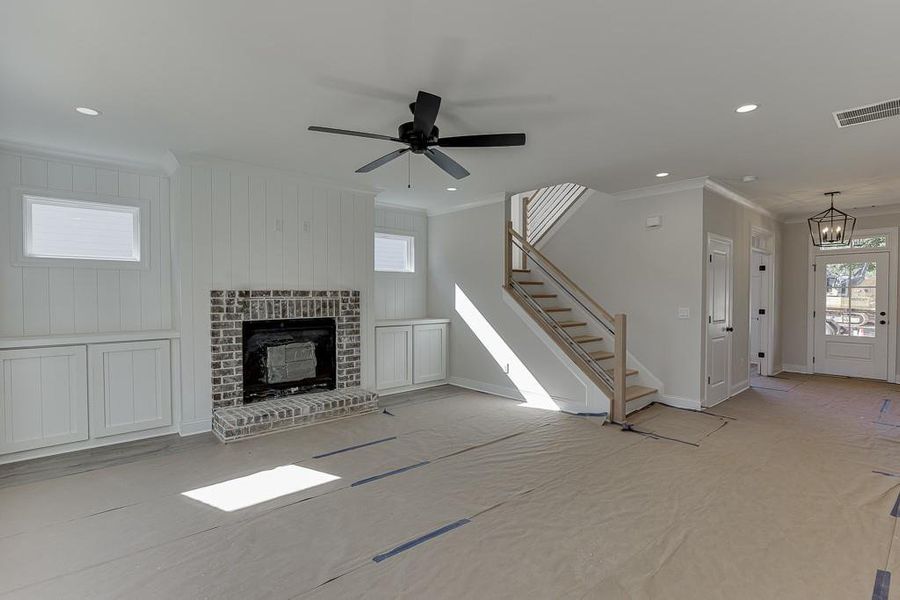 In-progress construction of a new home in , Buford, GA (Image 29). In-progress construction of a new home in , Buford, GA (Image 29).