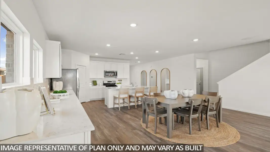 Furnished interior view inside a new home in Sunterra Lakes, Brookshire (Image 14).