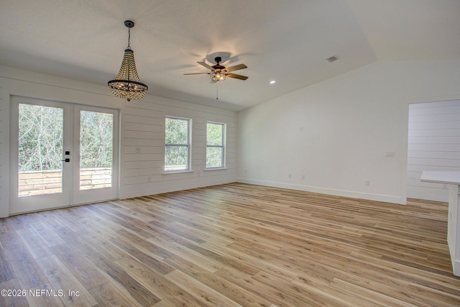 Spacious, unfurnished interior of a new home in , St. Augustine (Image 20).