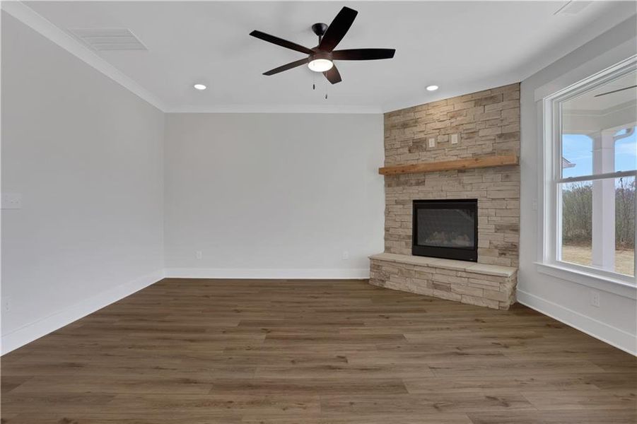 Spacious, unfurnished interior of a new home in Marble Tree, Ball Ground (Image 19).