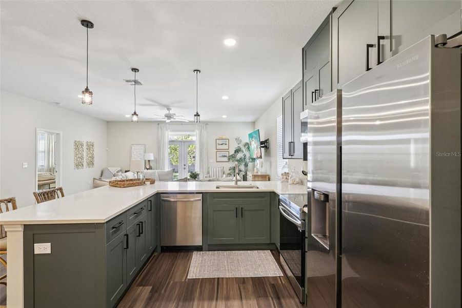 Furnished interior view inside a new home in , Tampa (Image 11).