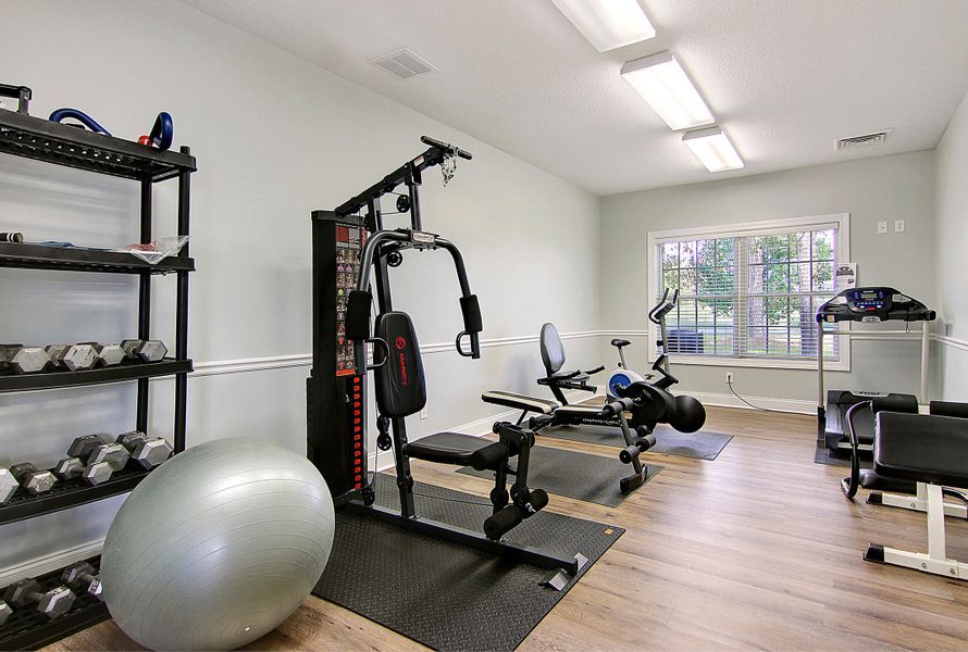Furnished interior view inside a new home in Fairway Woods at Wyboo, Manning (Image 11).