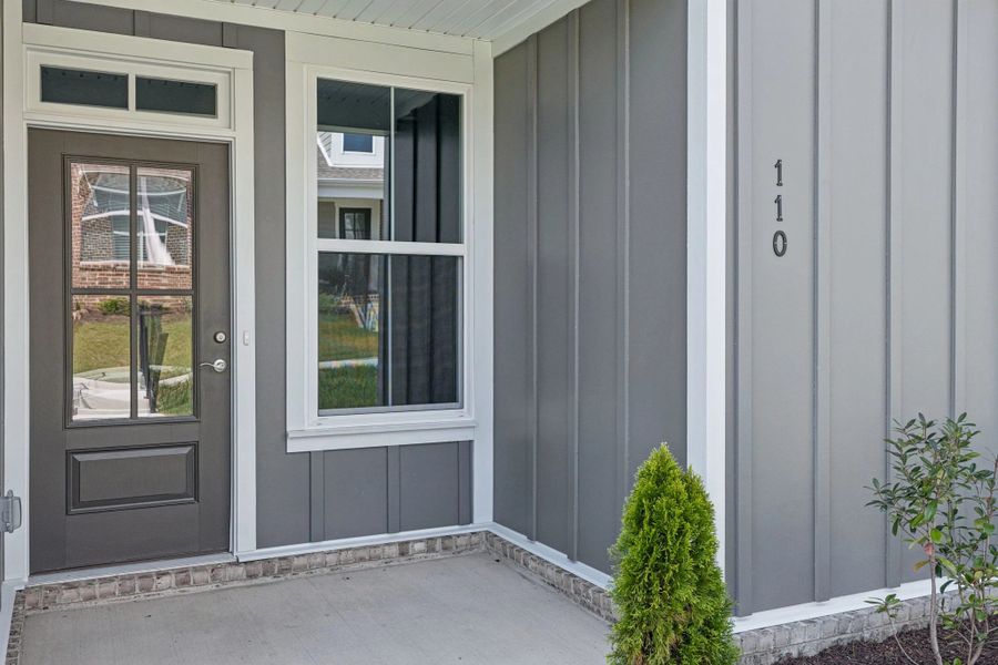 Exterior details and patio area of a home in Stewart's Glen | 55+ Community, Smyrna (Image 2).