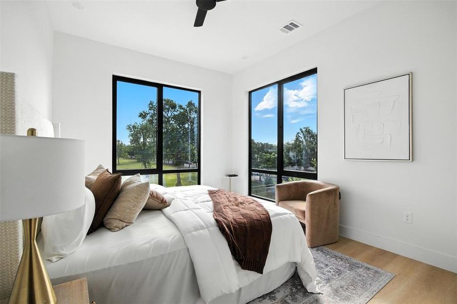 Furnished interior view inside a new home in , Dallas (Image 15).
