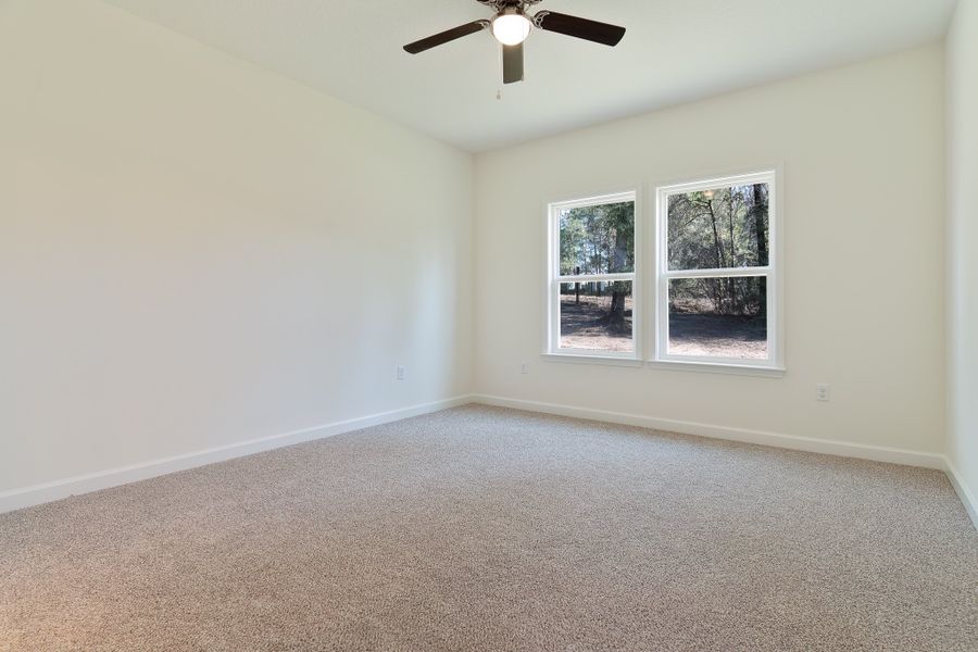 Representative unfurnished interior of a home built from the Maybell I by CJL Homes in Oak Hollow, Crestview (Image 38).