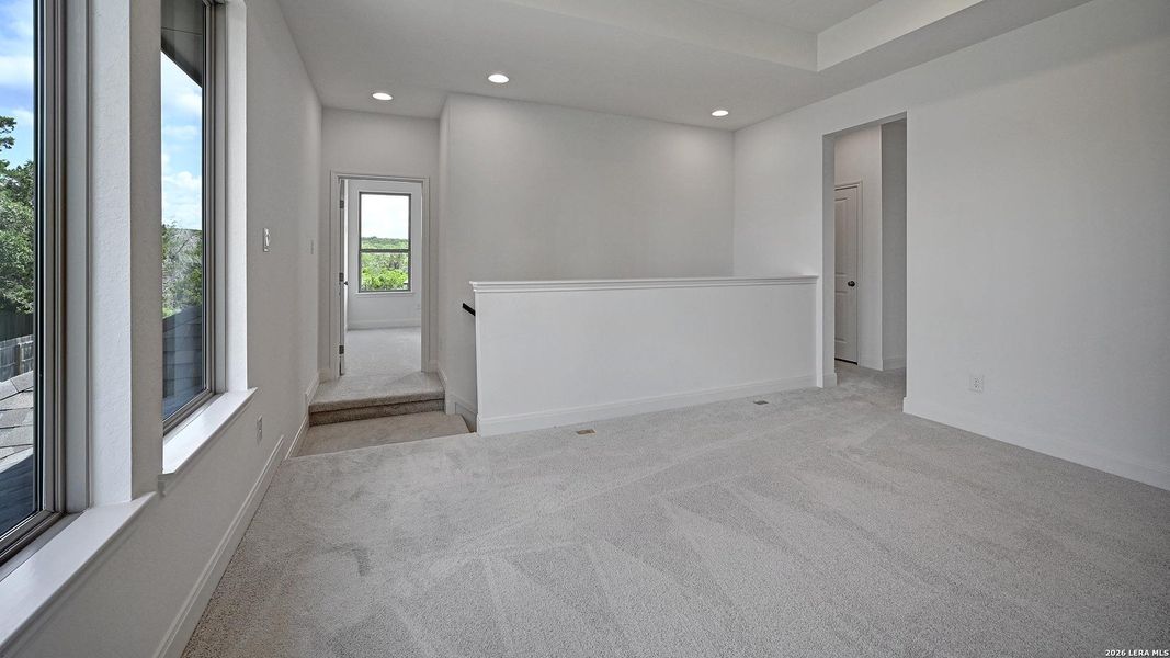 Spacious, unfurnished interior of a new home in Kallison Ranch, San Antonio (Image 21).