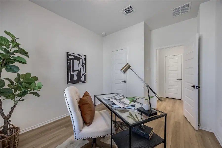 Furnished interior view inside a new home in Retreat at San Gabriel, Georgetown (Image 9).