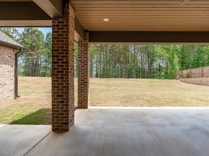 Exterior details and patio area of a home in , Longview (Image 28). Exterior details and patio area of a home in , Longview (Image 28).