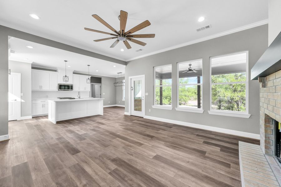 Representative unfurnished interior of a home built from the Loretta by Zeal Home Builders in Horizon Meadow Estates, Paradise (Image 89). Representative unfurnished interior of a home built from the Loretta by Zeal Home Builders in Horizon Meadow Estates, Paradise (Image 89).
