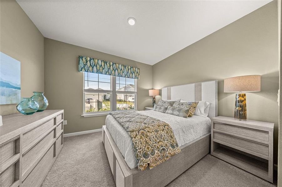 Furnished interior view inside a new home in Trailhead Landing, Alachua (Image 9).