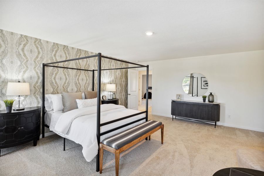 Representative furnished interior of a home built from the Richland by D.R. Horton in The Ridge at Neals Landing, Knoxville (Image 14).