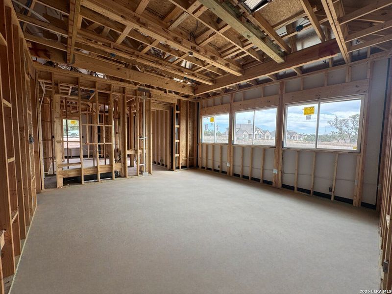 In-progress construction of a new home in Waldsanger, New Braunfels, TX (Image 26).