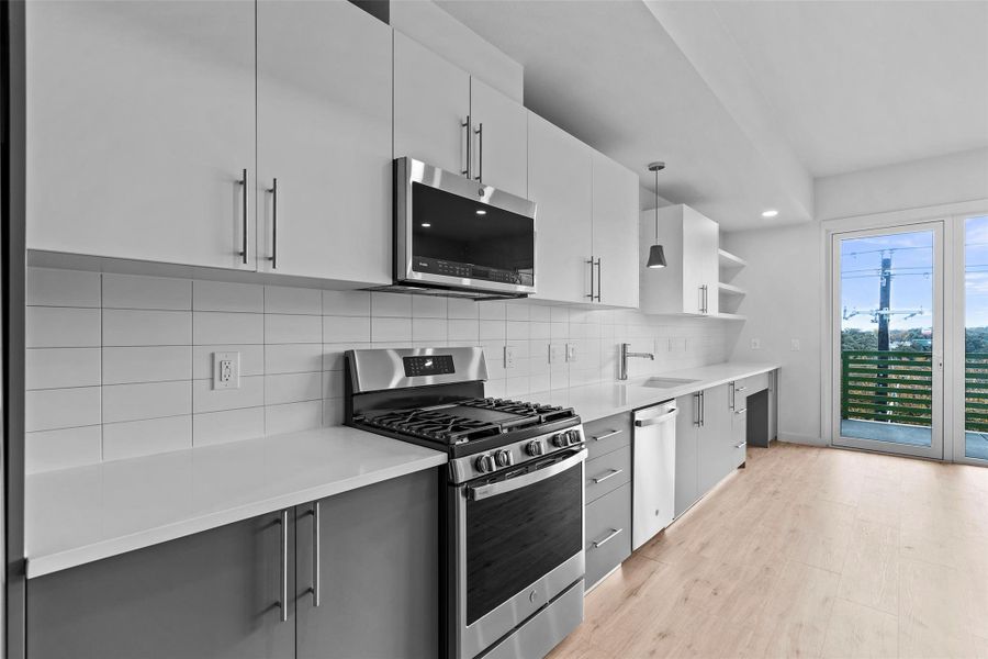 Furnished interior view inside a new home in , Austin (Image 8).