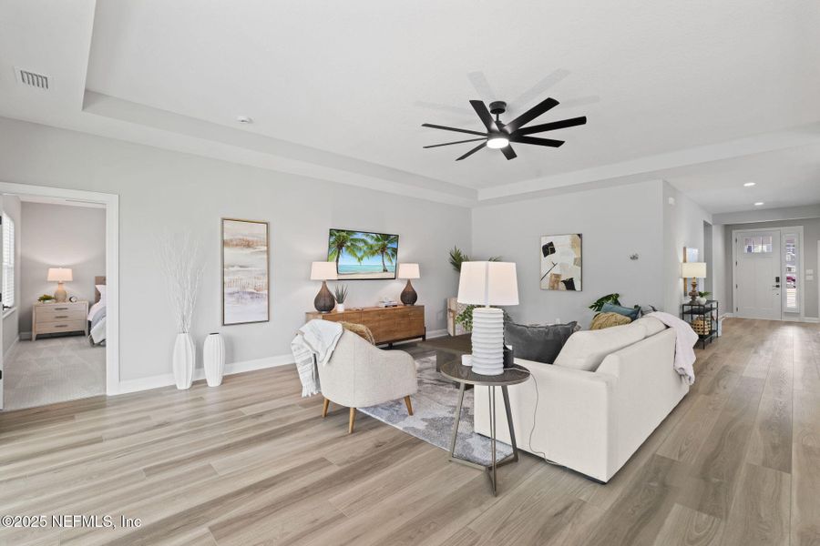 Furnished interior view inside a new home in , St. Augustine (Image 62).