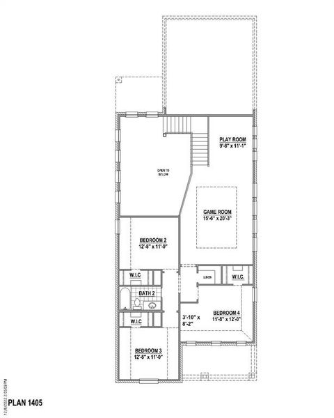 2nd Level Floor plan