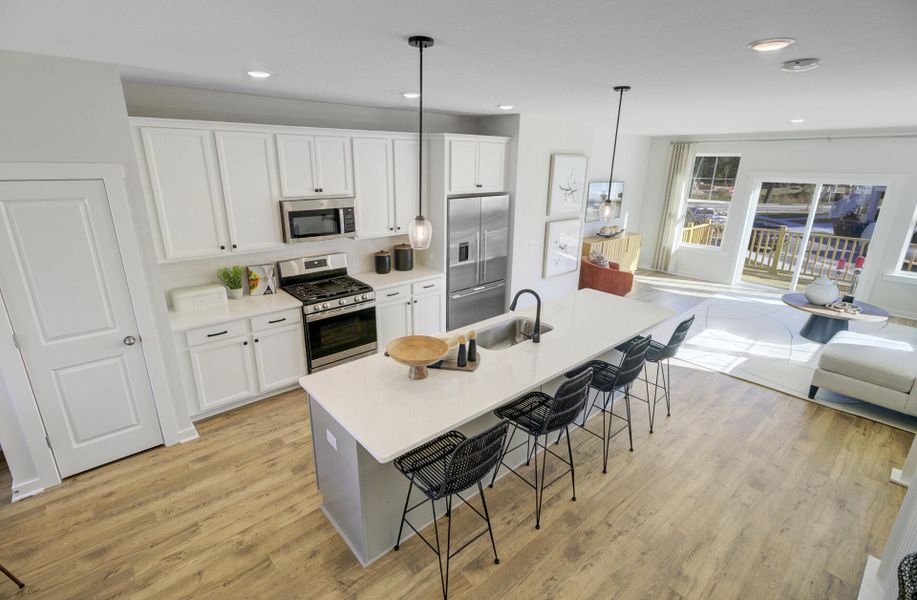 Furnished interior view inside a new home in , Johns Island (Image 31).