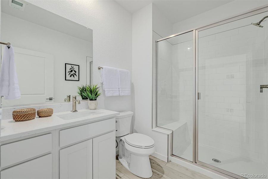 Furnished interior view inside a new home in The Hub at Virginia Village, Denver (Image 5). Furnished interior view inside a new home in The Hub at Virginia Village, Denver (Image 5).